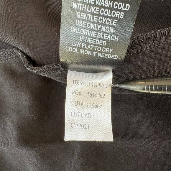 Torrid Black Ponte Skater Midi Dress Women’s Plus Size 3 Party Pockets Stretch - Picture 11 of 14